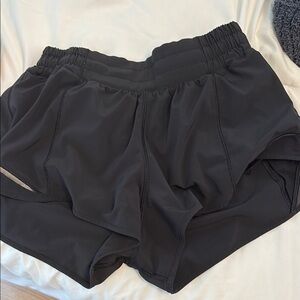 Lululemon Athletica Black Athletic Shorts Lightweight Breathable